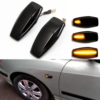 LED Dynamický Zase Signál Bočné Obrysové Svetlo Na Hyundai Elantra XD i10 Getz Sonáta XG Tucson Terracan Blatníka bočné svetlá 2ks