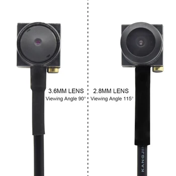 Nové 1080P/720P Mini AHD Fotoaparát 0.01 lux Nízke Osvetlenie Bezpečnostné CCTV Kamera so Sony 322 objektívu a Audio výstup