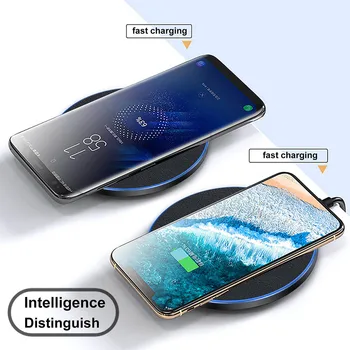 FDGAO 30W Rýchlo Qi Bezdrôtová Nabíjačka Pre iPhone 12 11 Pro XS Max XR X 8 Plus USB C Nabíjanie Pad pre Samsung S9 S10 S20 Poznámka: 20 10