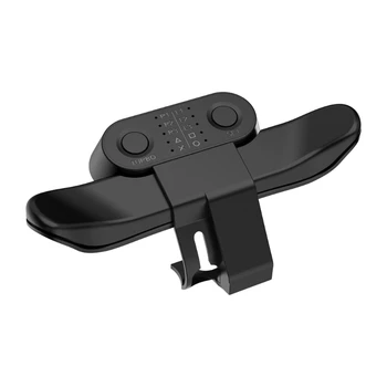 Rozšírené Gamepad Tlačidlo Späť Upevnenie Ovládača Zadné Tlačidlo S Turbo Kľúč Adaptér Pre PS4 Herný ovládač Príslušenstvo X6HA
