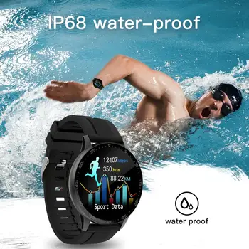 2020 Športové Smart Hodinky Muži Ženy Bluetooth Smartwatch s Vodotesný IP68 Srdcového rytmu Spánku Monitor Darček pre IOS Android W87