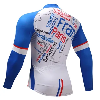 ZIMNÉ 2019 Tour Francúzsko pro cyklistika dres Vetru MTB Ropa Ciclismo mens ženy THERMAL FLEECE, jazda na bicykli, Maillot bicykli nosenie