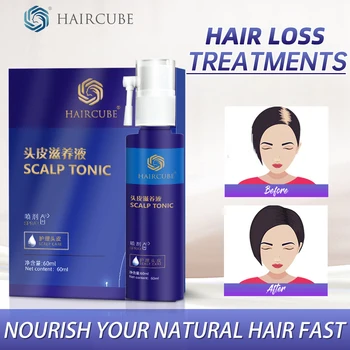 HAIRCUBE Rast Vlasov Podstate Sprej Prírodné Bylinné Zdravie Vyživujú Korene Hustej Lesklé Proti vypadávaniu Vlasov Starostlivosť o Vlasy Produkty Muži Ženy