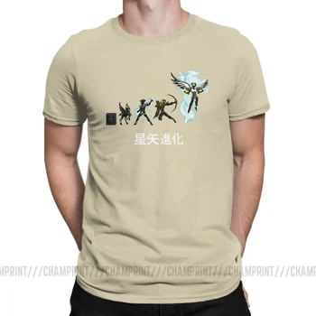Seiya Vývoj pánske Tričká Rytieri Zverokruhu Saint Seiya 90. rokov Anime Vintage Tee Tričko Krátky Rukáv T-Shirt Bavlna Dospelých