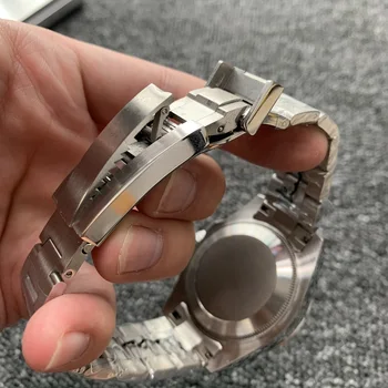 44 mm hodinky mužov automatické mechanické hodinky pánske zafírové sklo Svetelný hlboké Nehrdzavejúcej ocele mora Náramkové hodinky
