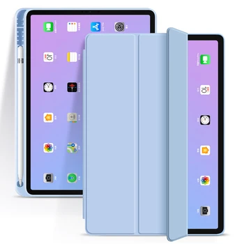 Pre iPad VZDUCHU 3 10.5 Prípade Pro 11 2020 Vzduchu 4 10.9 2018 9.7 6. 7. 8. Generácie Prípade 10.2 2019 Mini 5 Funda Držiak Ceruzky Capa
