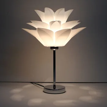 Tvorivé osobnosti Čínskych lotosový kvet stojacie lampy stojí staande lampa led podlahové svietidlá pre obývacia izba Vloer lampa