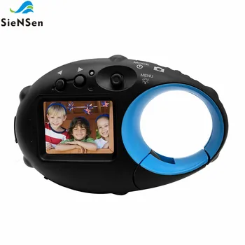 SieNSen Deti Kamera HD Digital Mini Akcia Videokamera Nabíjateľná videorekordér 1.5 palcový LCD Displej Deti Chlapci Dievčatá Darček