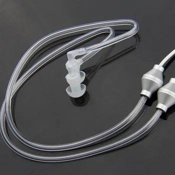 Anti Žiarenia Binaural Slúchadlá Stereo Slúchadlá s Mikrofónom Univerzálny 3,5 mm Potlačením Hluku Air Tube Akustické Slúchadlá