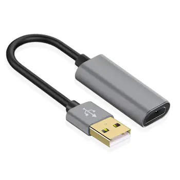 4K USB Video Capture Karta, USB 2.0, HDMI, Video Grabber, Záznam, Pole pre PS4 Hry DVD Videokamera HD Kamery Nahrávanie Live Streaming