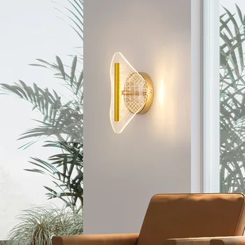 Moderné nástenné svietidlo LED svetelný zdroj, Akryl tienidlo Schodisko lampa Uličkou lampa Chodbe lampa Spálňa lampa