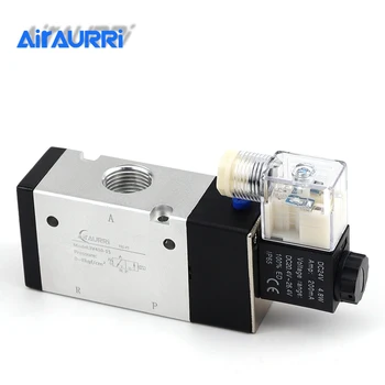 3V410-15 Pneumatický ventil elektromagnetický ventil Normálne otvoriť DC24V AC220V,1/2