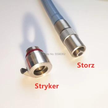 2.5 m 3m Stryker Stryker Lekárske Chirurgia Endoscop optických vlákien Silikónový Kábel Svetlo Lampy Zdroj Príručka 4 mm*3000mm