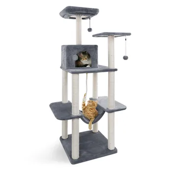 Mačka, Strom, Nábytok, Veža Stúpania Činnosti Stromu Scratcher Hrať Dom Kitty Veža Nábytok Pet Hrať Dom