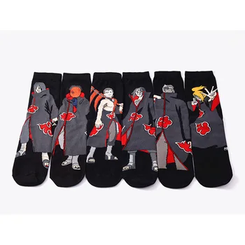 Cosplay Anime, Japonskej Anime Naruto Uzumaki Bavlnené Ponožky Muži Ženy Harajuku Cosplay Tlač Pein Uchiha Madara Posádky Ponožky Rekvizity