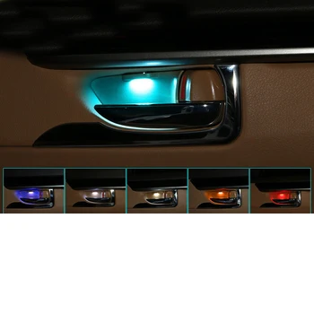Lsrtw2017 pre Lexus Es ES200 250 300h 350 Auto Vnútorné Dvere Miska Panel Atmosféru Svetla Interiérové Doplnky 2012-2017 2016