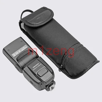 Flash Prípade Chránič Puzdro Kryt, taška pre Canon 580EX 430EXII 600EX nikon sb800 yongnuo flashgun s difúzorom a batérie