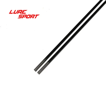 LureSport 2 ks 1,5 m UL mäkké Pevné uhlíkové tyče prázdne Čierna farba rybársky Prút stavebné diely prázdne Opravy DIY Príslušenstvo