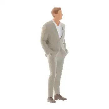 1/64 Model Classic Muž Obrázok Hračky Rozloženie Diorama Scenérie Stôl Dekorácie