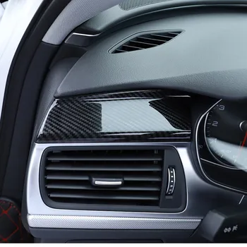 Auto Konzoly Navigačný Panel Vzduchu Kryt Výbava Karbónová Nálepka Prevodovky, Lišty Pre Audi A6, A7 A7 2012-2018 Interiérové Doplnky