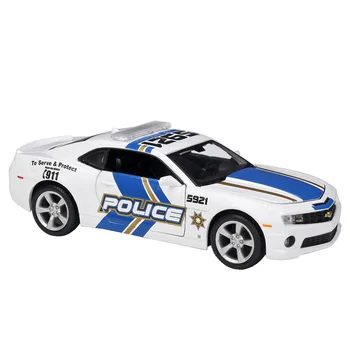 Maisto 1:24 značky Chevrolet Camaro Hornet Policajné Auto Simulácia Zliatiny Auto Model kolekcie darček hračka