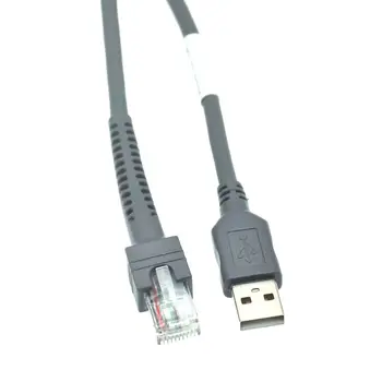 5M 3M USB RJ48 RJ50 Skener dátový kábel pre LS2208 LS1203 LS2208/AP LS4008I LS7808 DS3400 pre Zebra Xunbao Motorola Honeywell