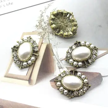 Vysoká kvalita! 10pcs 26 mm diamant zliatiny pearl Diy šperky, doplnky, dekorácie môžu byť šitie nastaviť veľkoobchod handmade dizajn, Aby