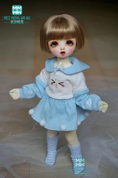 BJD doll oblečenie vhodné 30 cm 1/6 BJD bábiky fashion mikina štyri-dielny oblek