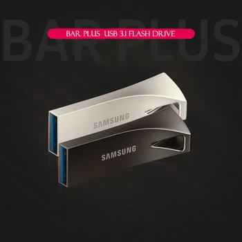 SAMSUNG BAR Plus USB Flash Disk 32Gb 64Gb pero 256 gb disk 128GB kovov u diskov memory stick ukladacie zariadenie mini kl ' úč USB3.1