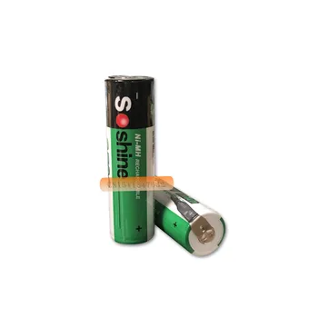 4pcs Soshine AA 2500mAh NiMH 1.2 V nabíjateľná batéria s karte Bodové zváranie batérie