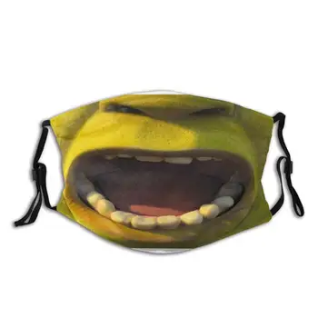 Shrek A Tak Sa Vystrašili, Zábavné Pohode Handričkou Maska Shrek Tvár Meme Film Animácie Úsmev