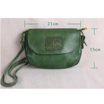 AETOO High-grade nové originálne ručne vyrábané kožené kabelky mini taška kožené umenie jednoduché rameno