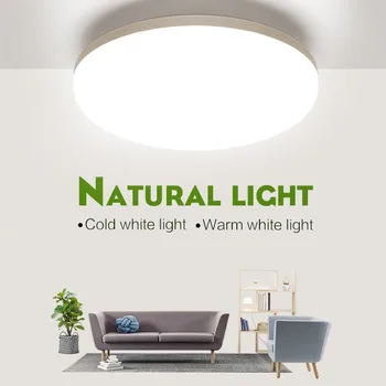 LED stropné svietidlá pre izba 18W 24W 36W 48W Studená Teplá Biela Prírodné svetlo LED svietidlá stropné svietidlá pre osvetlenie v obývacej izbe