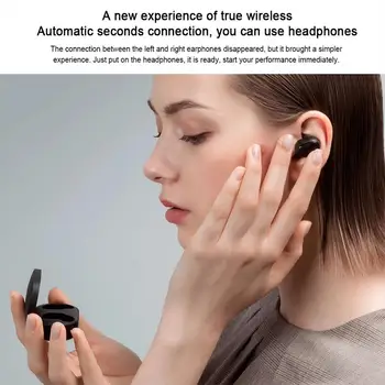 Xiao Airdots 2 Redmi Airdots s 5.0 TWS Bezdrôtové Slúchadlá Hlasové Ovládanie Bluetooth na Zníženie Hluku, Ťuknite na položku voľné Ruky, Športové Headset