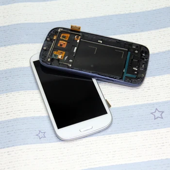 Pre SAMSUNG Galaxy S3 Displej i9300 Dotykový Displej Digitalizátorom. Nahradenie S3 displej lcd i9300