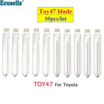 10pcs/veľa Toy47 hračka 47 uncut flip prázdne tlačidlo čepeľ pre Toyota Corolla