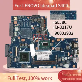 90002932 Pre LENOVO Ideapad S400 i3-3217 Notebook Doska LA-8952P SR0N9 DDR3 pre Notebook Doske