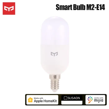 Yeelight E27/E14 Oka LED Smart Žiarovky M2 4W 450lm Bluetooth Oka led žiarovky, ktoré pracuje Pre Apple Homekit mihome APP MIJIA SMART HOME