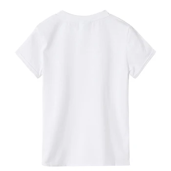 Narodeniny Princezná T Shirt Deti Krátke Sleeve T-shirt Teen Bežné Tričko 2020 Nový O-Neck Fashion Deti Tshirt Dievčatá Strana Nosenie