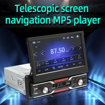 Auto Rádio Multimediálny Prehrávač Videa 7 palcový Zdvíhateľnej Obrazovke Auto Bluetooth Stereo Dvojité 2 DIN WiFi, GPS, USB, AUX Vstup Auto Stereo