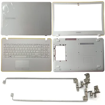 Biely Notebook, LCD Zadný Kryt/Predný Rám/Závesy Kryt/opierka Dlaní/Dolný obal Pre Samsung NP300E5K NP300E5M NP3500EM NP300E5L