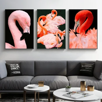40x50x3 Panely Flamingo DIY Maľovanie Podľa Čísel Dieťa Sfarbenie Maľovanie Podľa Čísel Pre Jedinečný Darček Miestnosti Dekorácie