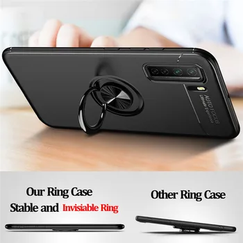 3-v-1, Telefón Prípadoch + Sklo pre Česť 30 S Huawei P30 Lite Magnetický Krúžok Silikónový Kryt S 30 Huawei Lite Honor30S Prípade Počesť 30.