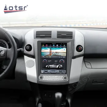 128 GB ROM Pre Toyota RAV 4 2006-2012 Android 9.0 Tesla štýl PX6 DSP Carplay Auta GPS Navigácie Multimediálny Prehrávač
