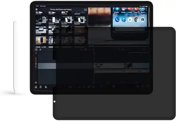 Ochrana osobných údajov Filter Tvrdeného Skla Film Anti-Spy Štít Screen Protector pre iPad Vzduchu 4 4th Gen 2020, iPad Pro 11 2018/2020