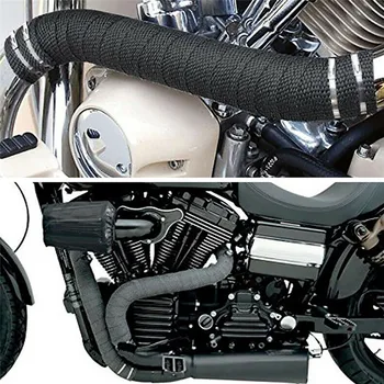 Výfukové Motocykel Tepelné Pásky Uniknúť Moto Šál Motokros Na YAMAHA YZ 250 RAPTOR 350 THUNDERCAT FZ6S PW 80 PW50 XT 660