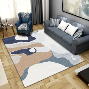 Tapis nordique pour salon géométrique chambre petits tapis entrée paillasson anti-dérapant tapis de sol couloir tapis dekor à la