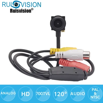 HD Mini Analógové Kamery 700TVL CCTV Kamera so Širokým uhlom 120 stupňov Objektív CCTV Kamera pre Domáce Bezpečnostný Dohľad video Kamera