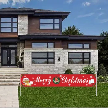 Veselé Vianočné Dekorácie Pre Domov Stromček, Ozdoby Santa Snehuliak Banner 2020 Vianočné Girlandy Šťastný Nový Rok 2020