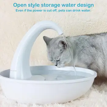 Nové Swan Pet Zásobník Vody Mačka Kŕmenie Tečúcej Vody Fontány Cat Dog S Dávkovač Vody Automatické Recyklácie pet dodávky